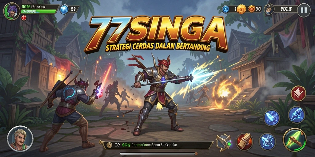 Gameplay <strong>77SINGA</strong> yang penuh strategi dan tantangan mendebarkan.