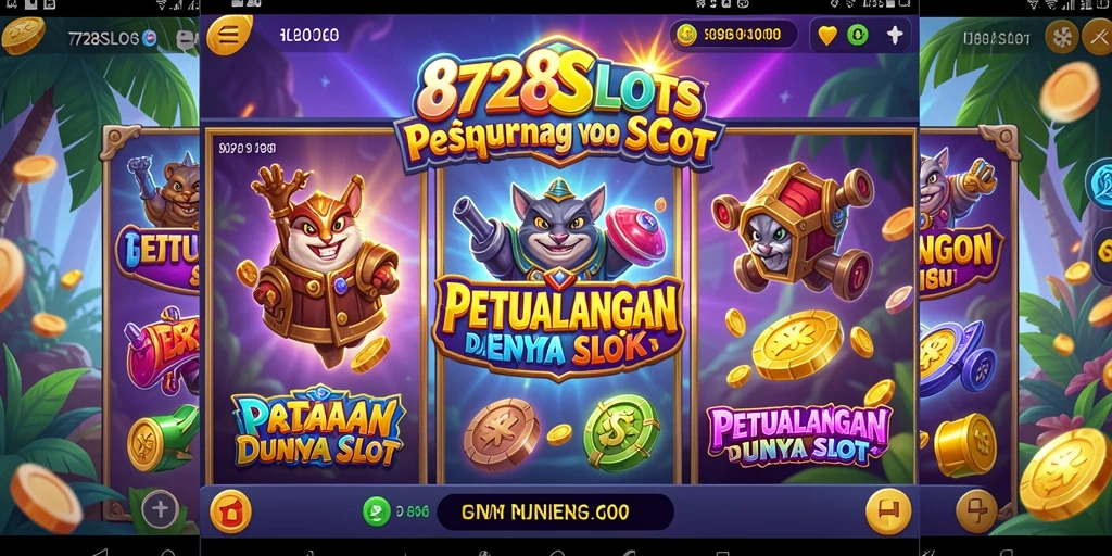 Tampilan gameplay dinamis dan menarik dalam 8728SLOTS.