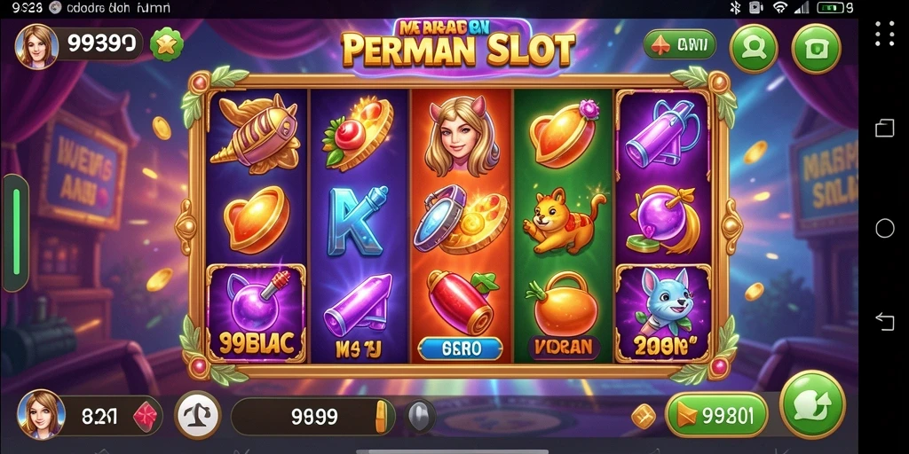 Menampilkan gameplay seru permainan Slot 9939 dengan efek visual yang menarik.