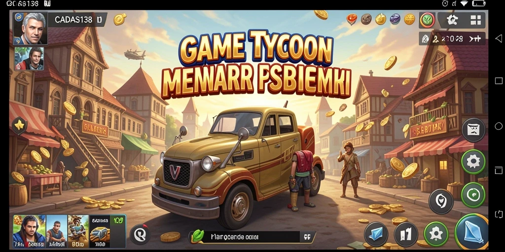 Screenshot gameplay <strong>CADAS138</strong> menampilkan strategi dan manajemen bisnis yang seru.