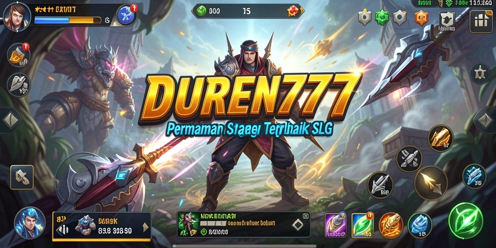 Tangkapan layar gameplay SLG mendebarkan di DUREN777.