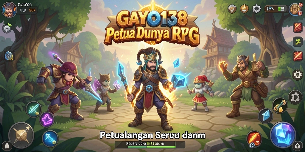Tampilan gameplay menarik dengan aksi RPG yang seru.