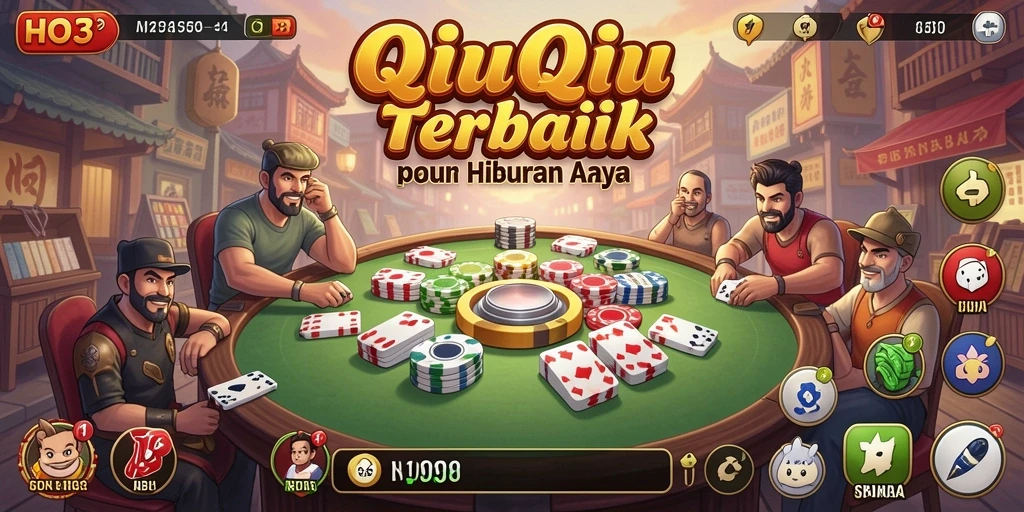 Gameplay QiuQiu yang seru dan kompetitif dalam HO3.