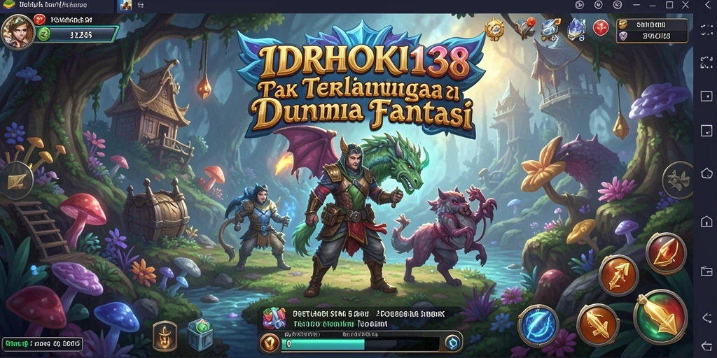 Screenshot IDRHOKI138 menampilkan aksi seru dalam petualangan Adventure.