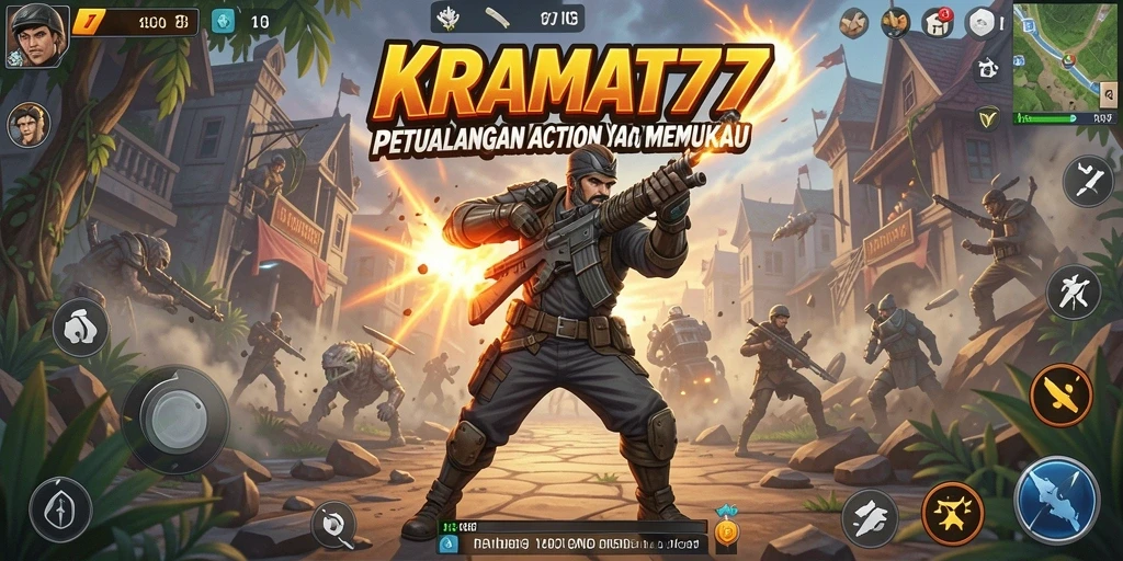 Tangkapan layar KRAMAT77 menampilkan aksi seru dalam gameplay yang penuh tantangan.