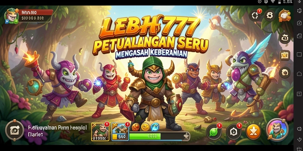 Tampilan gameplay LEBAH777 yang menakjubkan dan penuh petualangan.